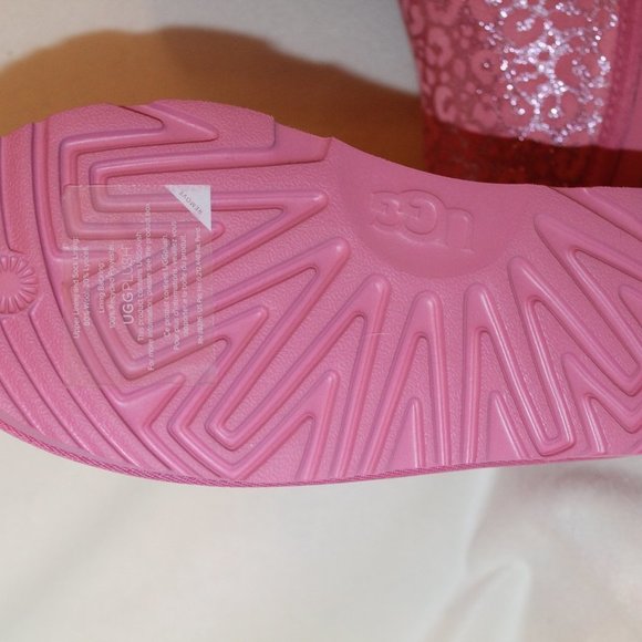 NIB UGG WOMEN'S PINK METALLIC LEOPARD‎ BOOTS 6 - Picture 9 of 10
